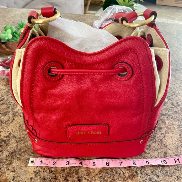 Isabella Fiore Lotus Drawstring Purse - Picture 5 of 10